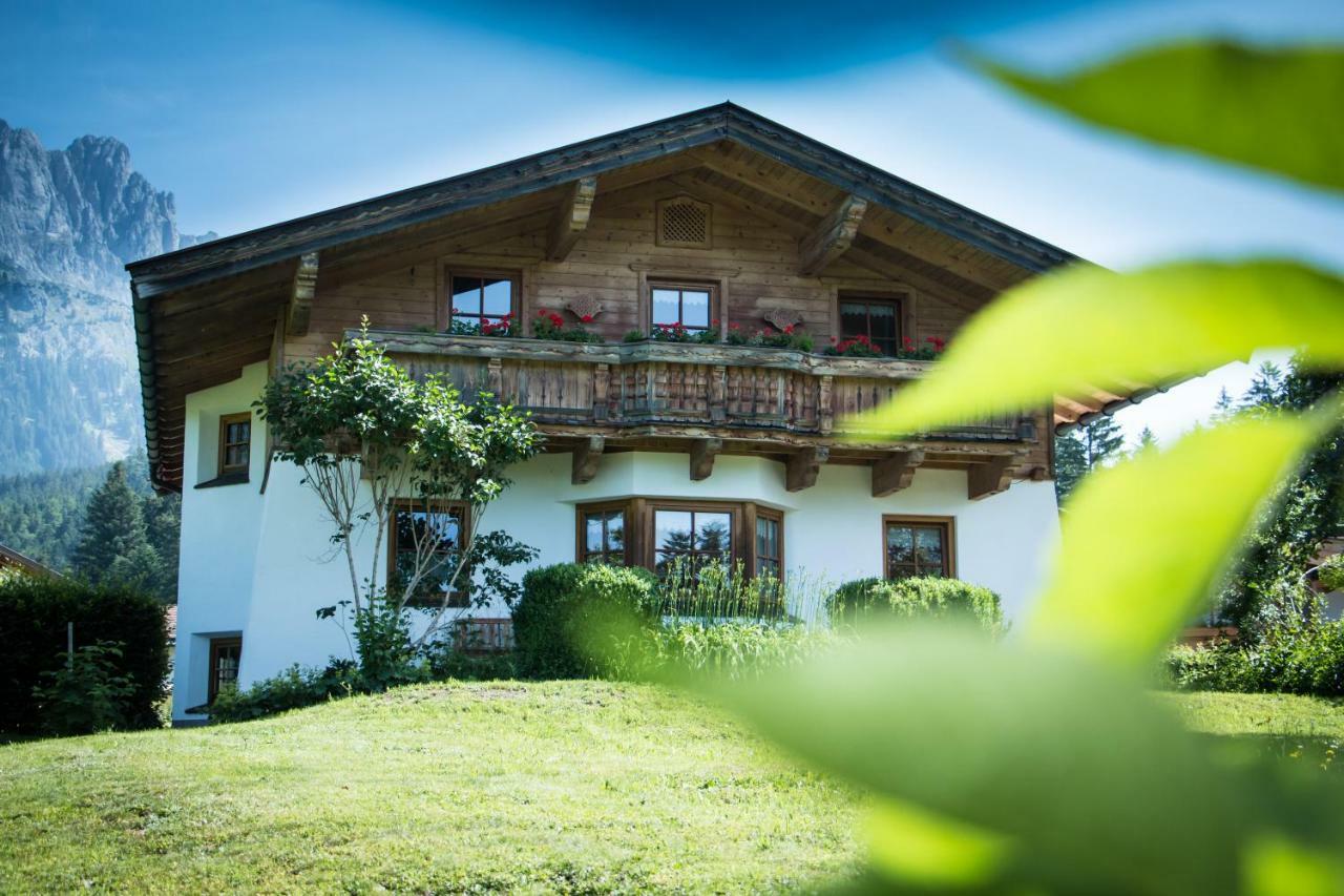 Chalet Gluecklich Sein... Ellmau Exterior photo